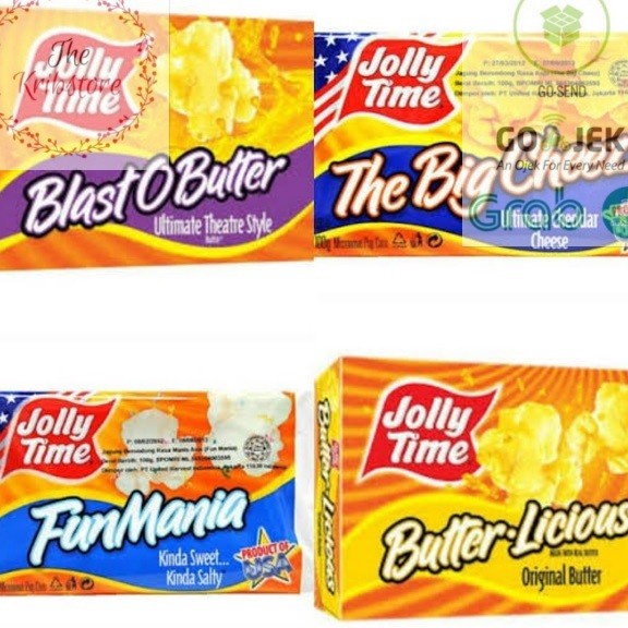 

Bestseller Jolly Time Popcorn All Variants