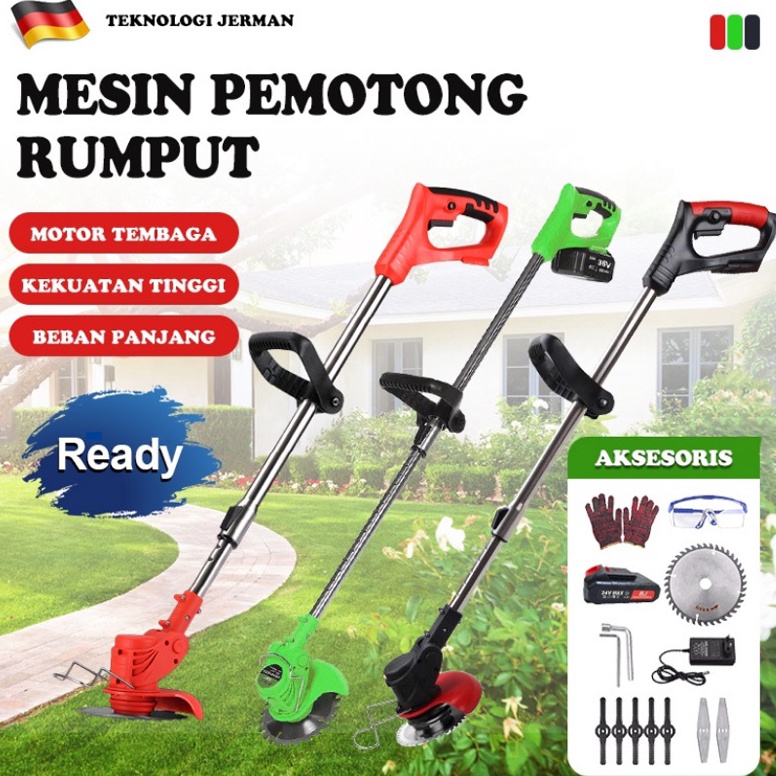 Bestseller 48V/36V Mesin potong rumput batrai Mesin pemotong rumput Mesin potong rumput listrik Pemo