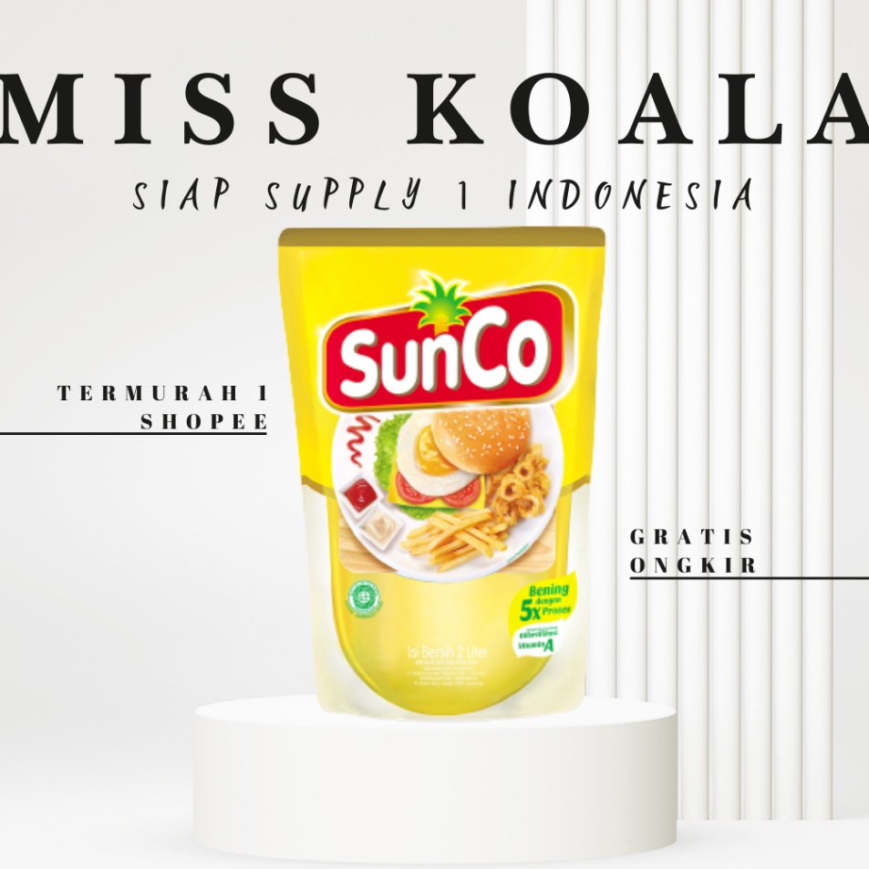 

Terkini MINYAK SUNCO POUCH KEMASAN 2 LITER BISA DIMINUM READY STOCK