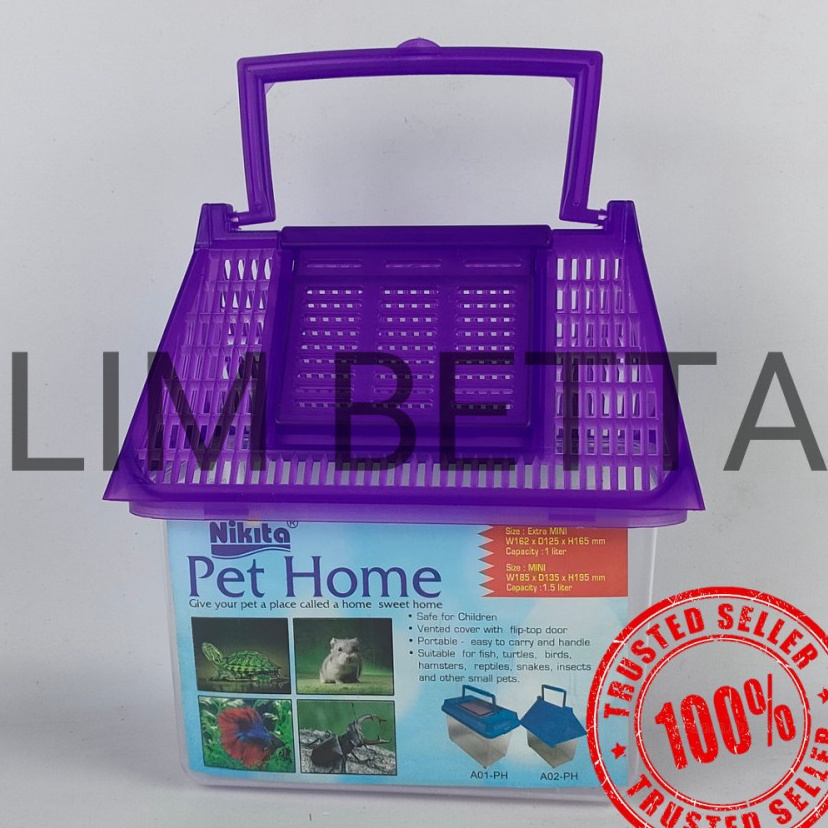Spesial Edition Aquarium Pet Home Besar / Rumah Kura Kura