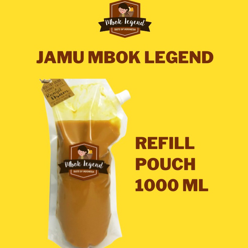 

Diskon Promo Jamu Beras Kencur/Kunyit Asam/Wedang jahe/Kunyit Tawar/Rosella/Temulawak 1000 ML refill Pouch