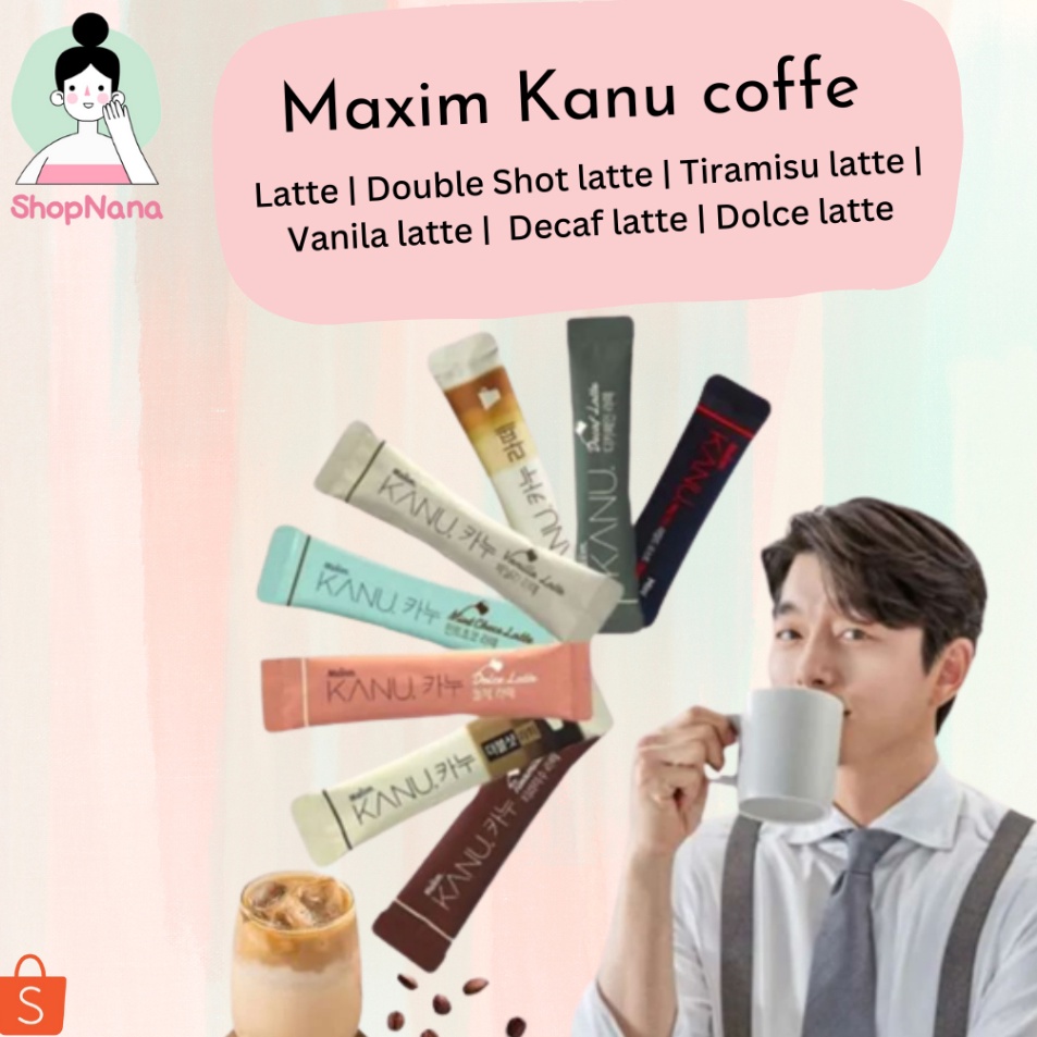 

Murah Banget Maxim Kanu Coffee Sachet ( kopi instan korea ) / Decaf / Mint Choco / Dolce / Tiramisu / Vanilla