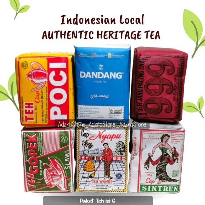 

Ready Stock Teh Tubruk Racikan Solo Paket isi 6 Poci