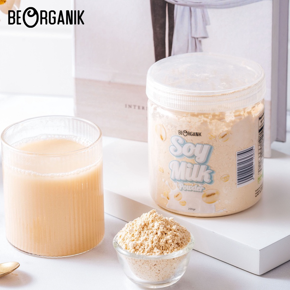 

Diskon Beorganik Soy Bean Milk Powder / Susu Kacang Kedelai / Kedele Bubuk 200gr