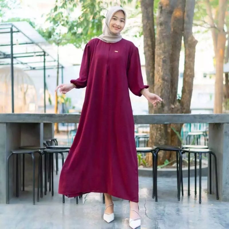 [RH Fashion] Dress Crinkle LD 120 PB 125