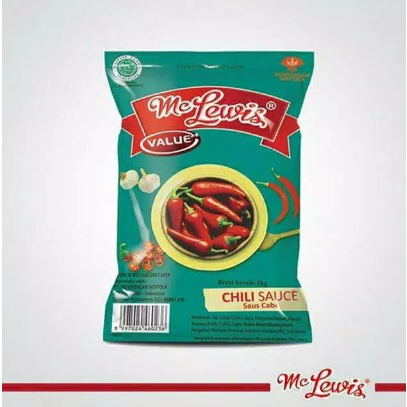 

Mc Lewis Chili Sauce (Saus Sambal) 1 Kg
