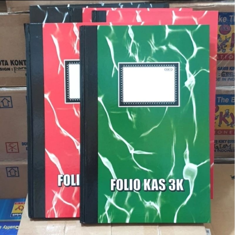 

Buku Kas Folio 3K Kiky Hard Cover