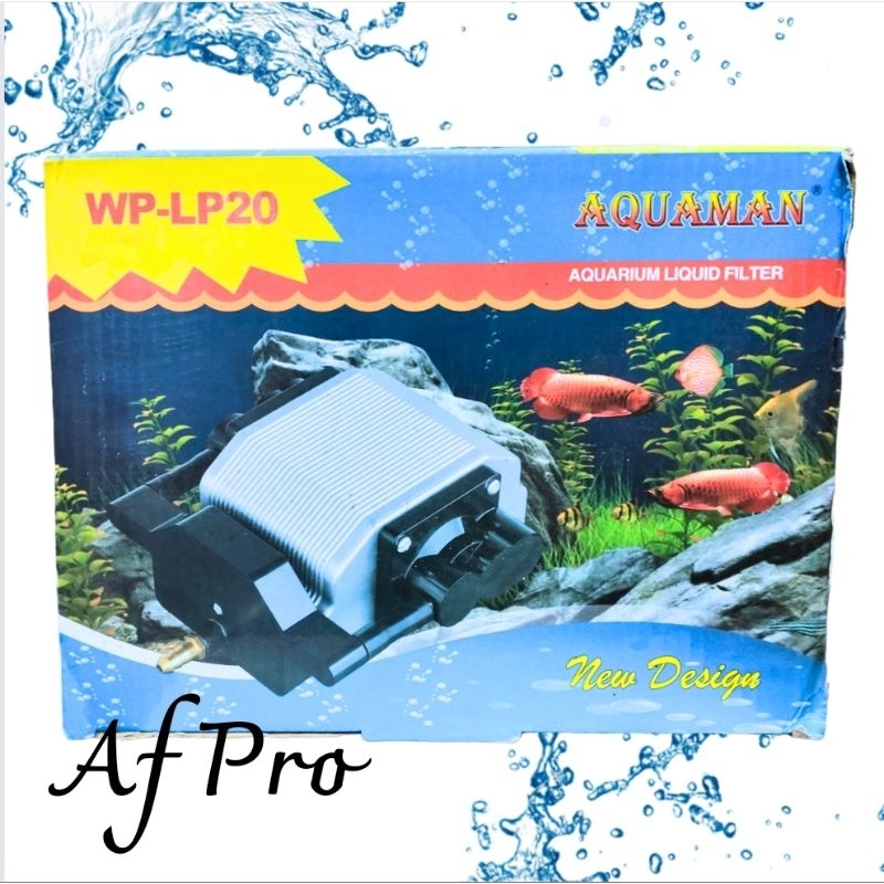 AQUAMAN WP LP 20 Airpump Aerator Udara Pompa udara oksigen kolam