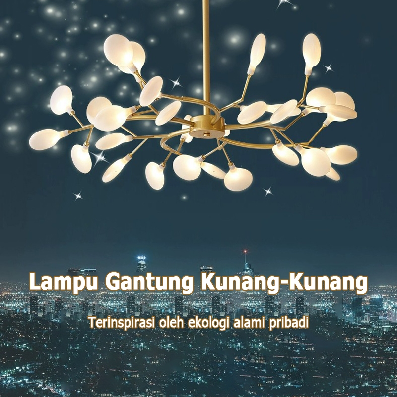 TermurahCod Lampu Gantung Kunang-Kunang Cabang Pohon Ruang Tamu / Lampu Gantung Minimalis