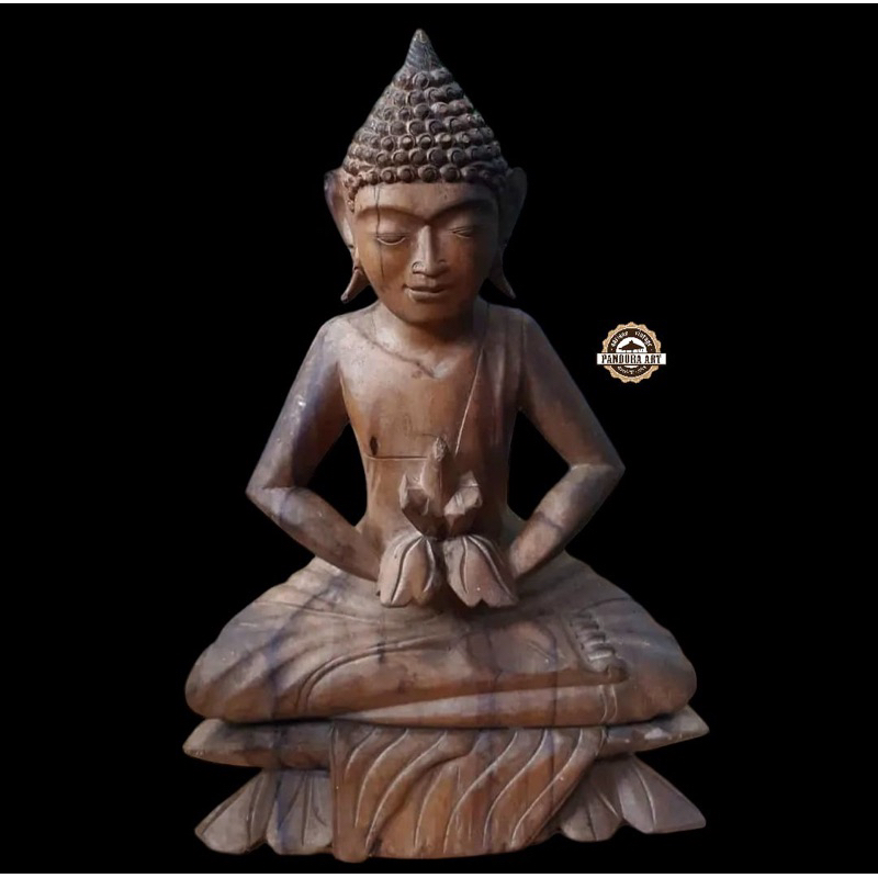 Patung kayu BUDHA kuno