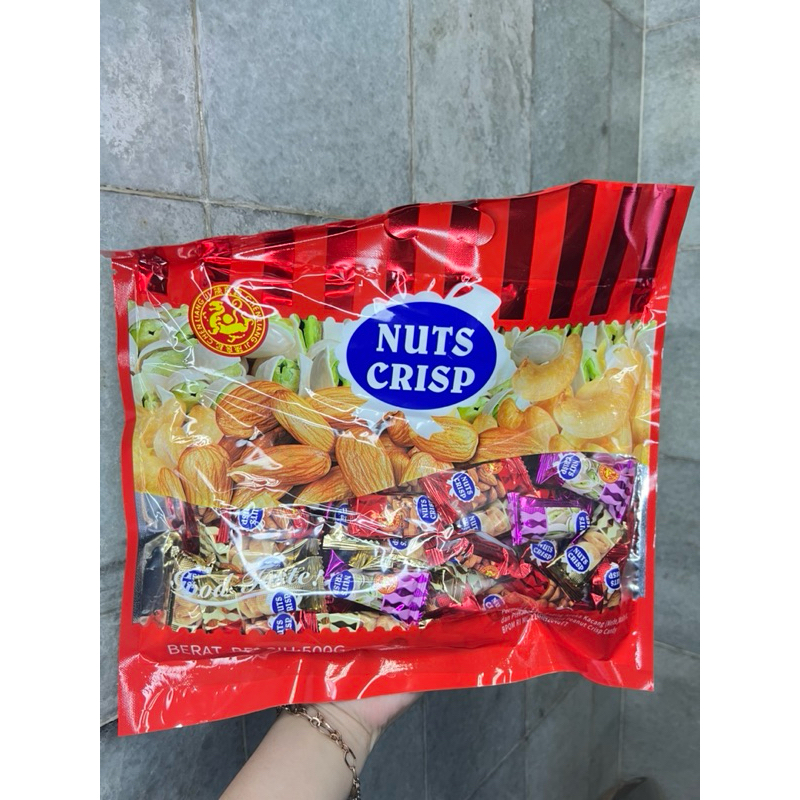 

ANEKA PERMEN IMLEK Nuts Crips 500gr