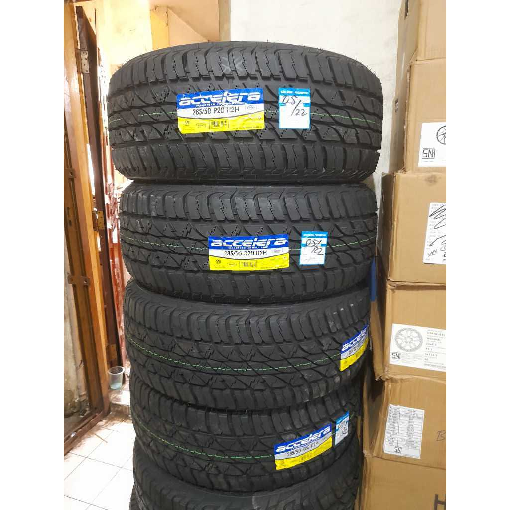 ban mobil semi offroad 265 50 R20 accelera omikron A/T semi offroad ring 20