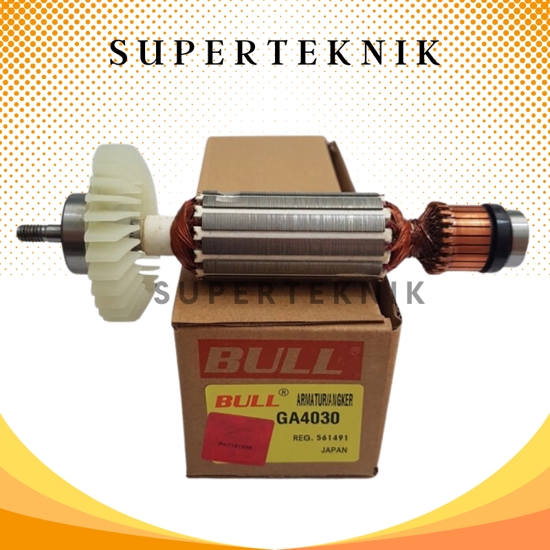 Armature Disc Grinda GA 4030 Bull / Armature Angker Gerinda Makita GA 4030 Bull / Angker Gerinda GA4
