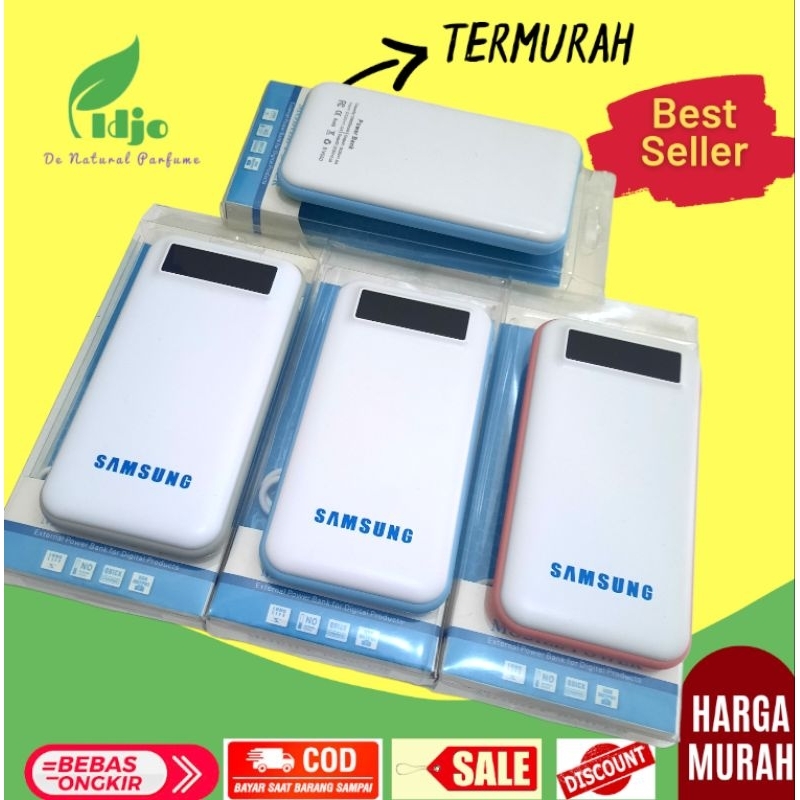 powerbank slim tipis simpel kapasitas kecil 2500mah portable charger usb cocok buat lampu usb dan pe