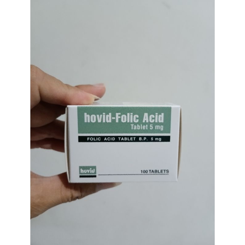 Hovid Folic Acid 5mg ORI 100%