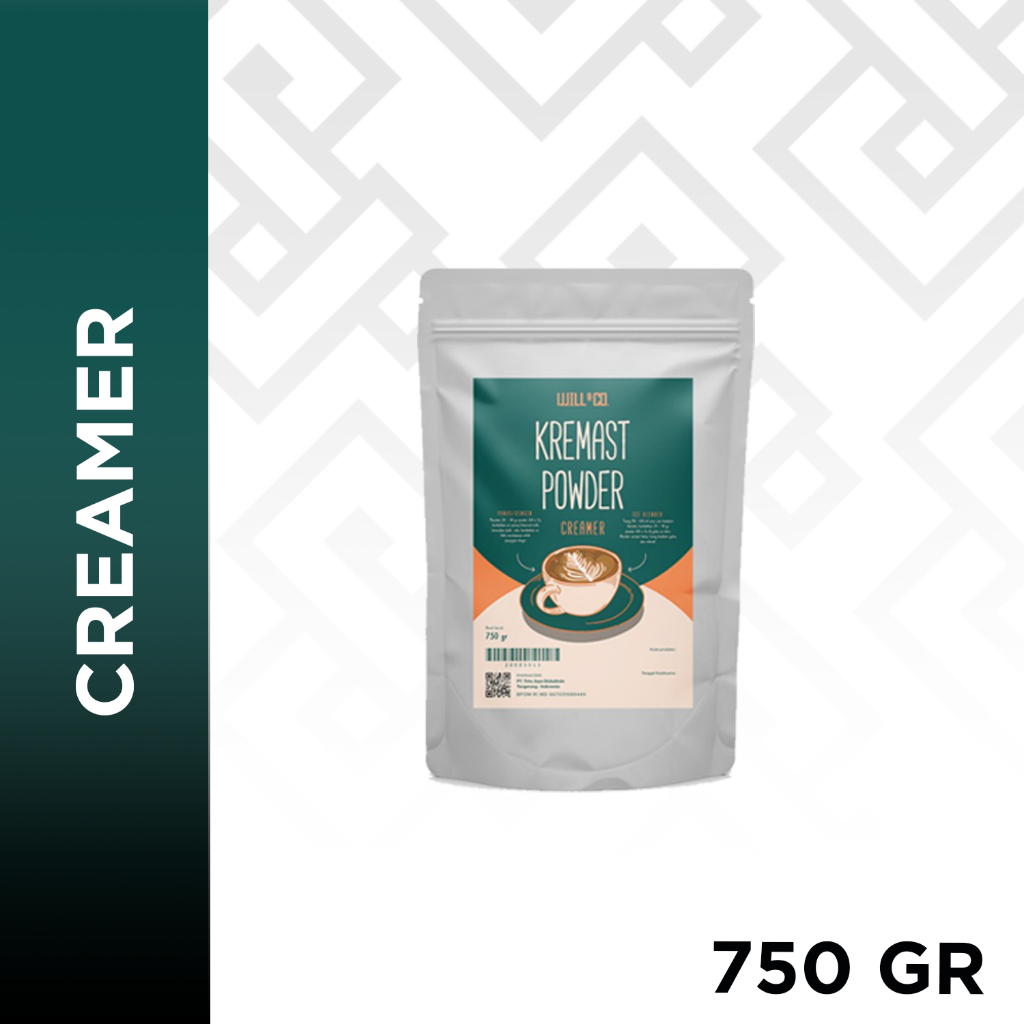 

Creamer Non Dairy Premium Will&Co 750gram