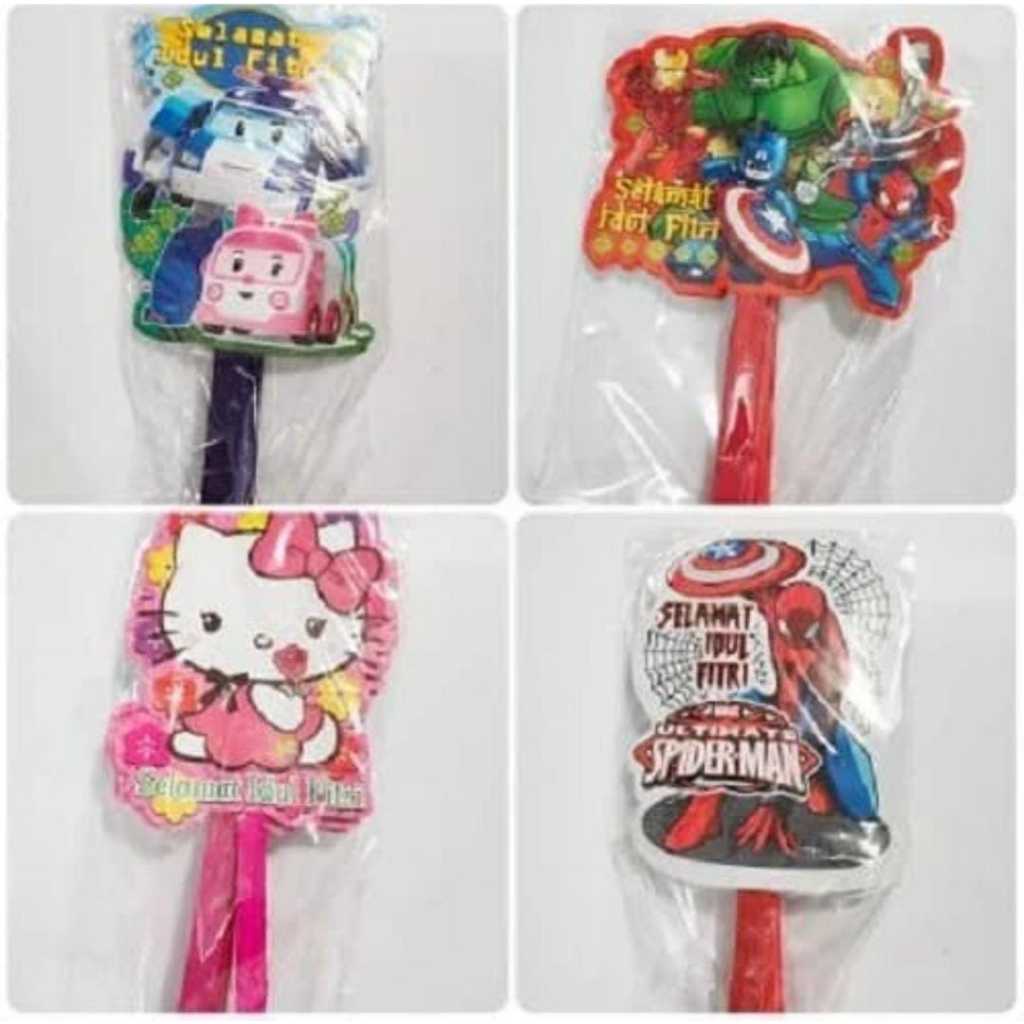 

Amplop lebaran kipas karakter random isi 5pcs
