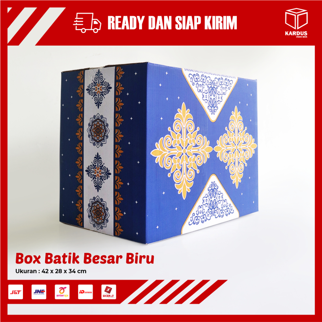 

Kardus Box Parcel Batik - 42 x 28 x 34 cm Kardus/Gift/Boxmotifbatik