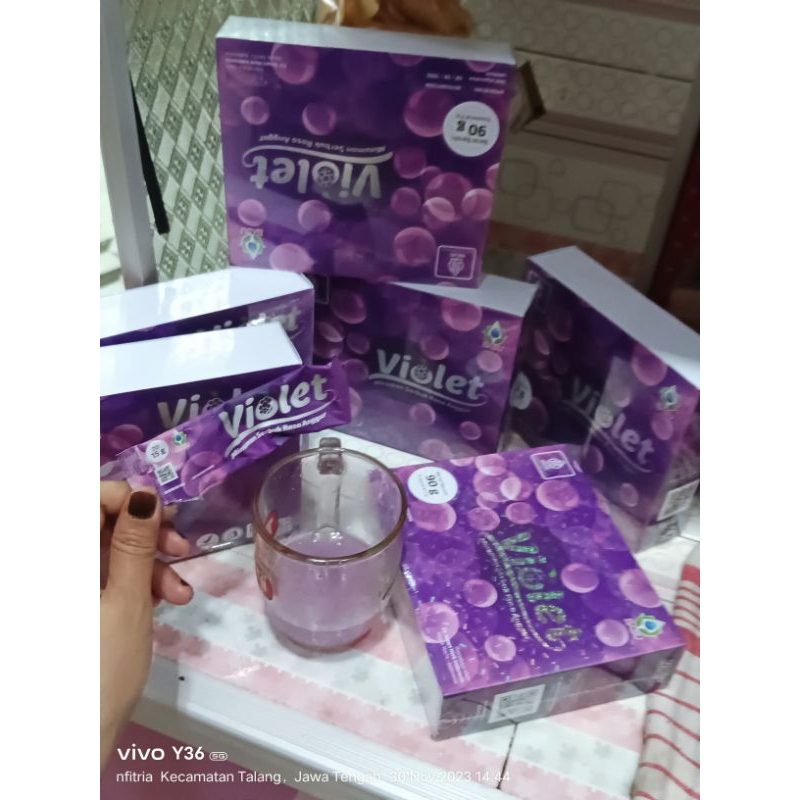 

Violet collagen