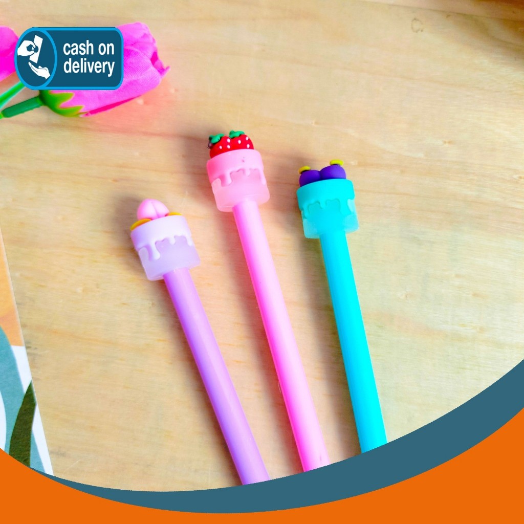 

PULPEN GEL KUE BUAH PGK-1073 CAKE FRUIT PEN PENA BOLPEN BOLPOIN LUCU ANAK ALAT TULIS KANTOR SEKOLAH MURAH TERMURAH COD