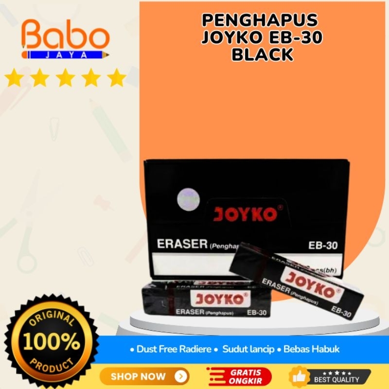 

BABO JAYA PENGHAPUS PENSIL JOYKO EB-30 BLACK