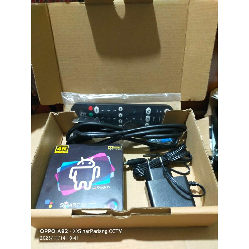 Stb android V5/FJ siap pakai