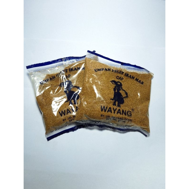 UMPAN PELET IKAN MAS HALUS CAP WAYANG