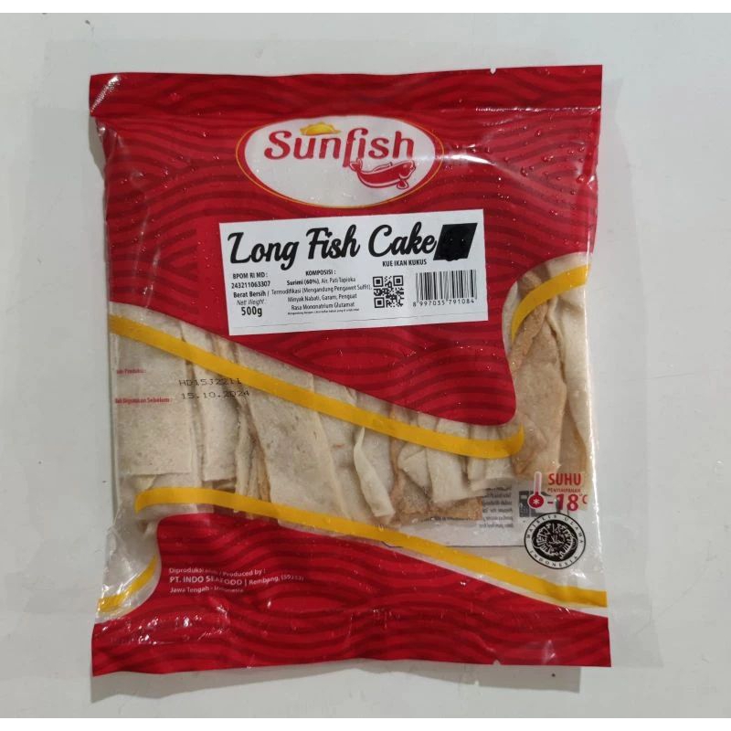 

SUNFISH LONG FISH CAKE (ODENG) 500g