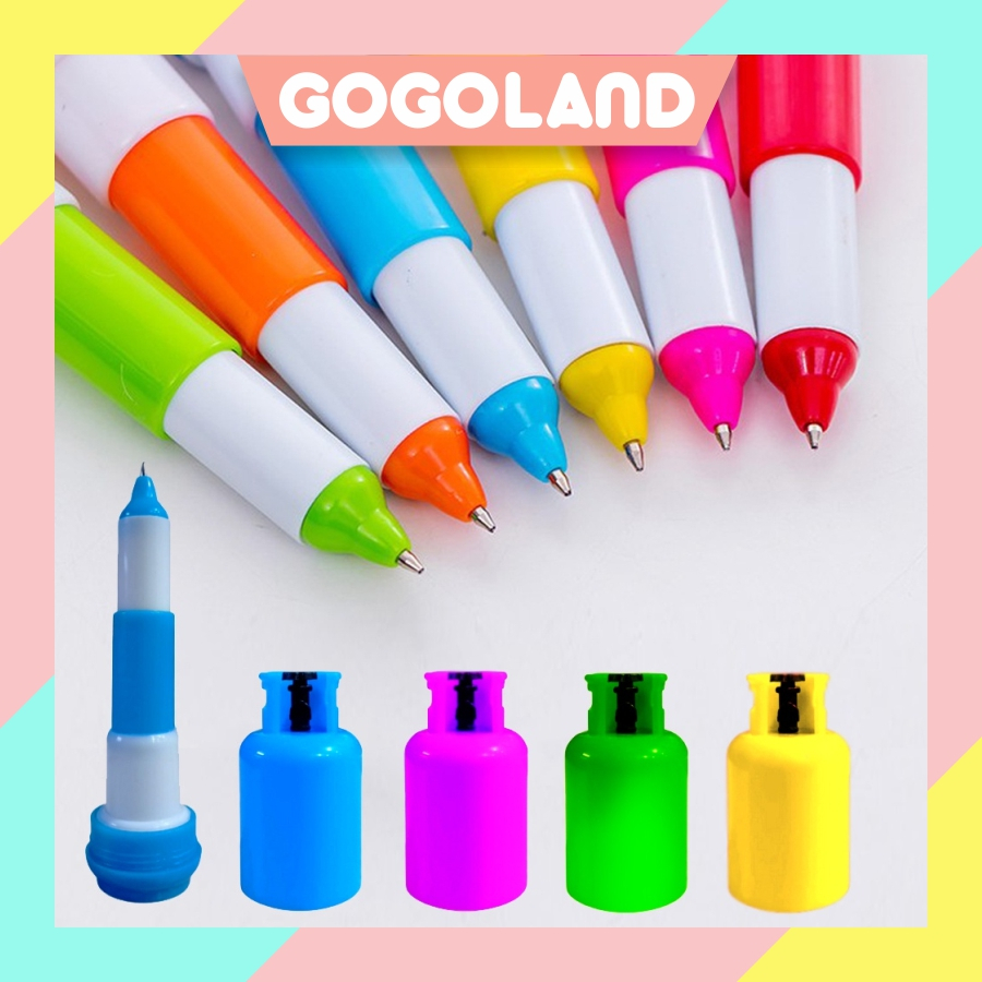 

⭐Gogoland⭐ Pulpen Bentuk Tabung Gas Bullet Tip 0.5mm / Pena Alat Tulis Sekolah Kantor Gas Cylinder Ballpoint Perlengkapan Menulis Anak Bolpen Capsule Pen Motif Unik Lucu Untuk Souvenir Pernikahan Cendera Mata S053