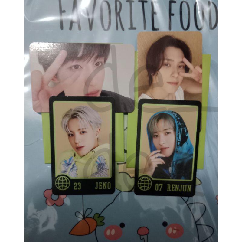 MD NCT Nation (Photocard Hendery/Winwin/Renjun Trading card)