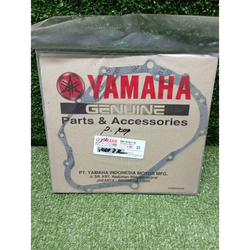 Paking Packing Bak Blok Kopling Kanan Vega ZR Jupiter zz 2010 ori Yamaha 5D9-E5461-10