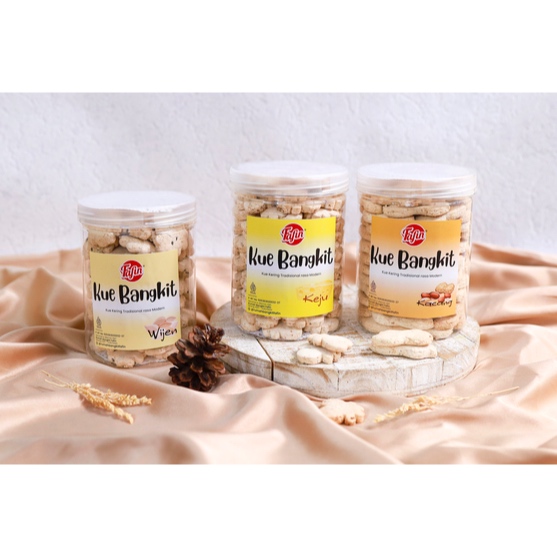 

FAFIN Kue Bangkit Aci Toples dengan 6 Varian Rasa 150gr