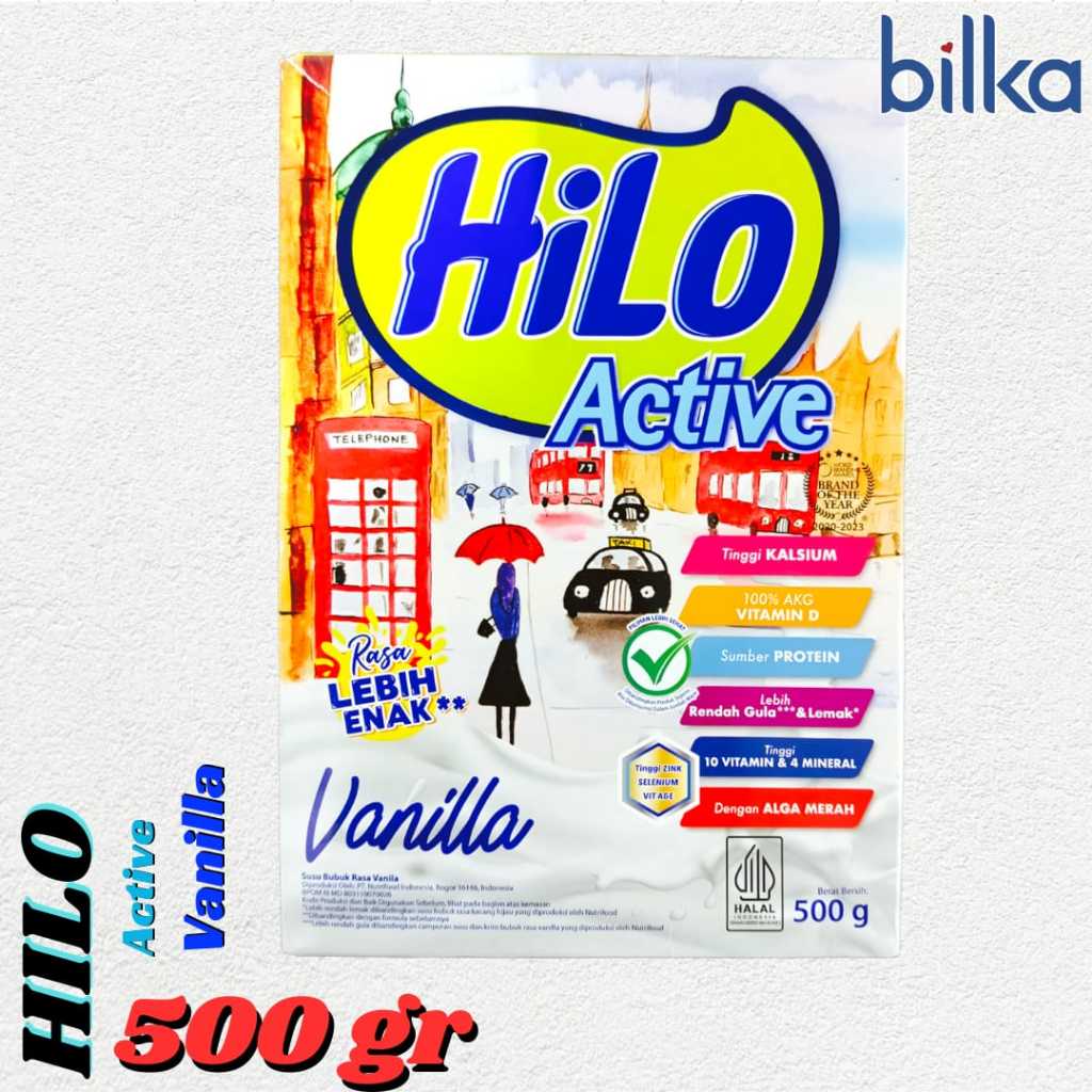 

Hilo Active Vanilla 500gr