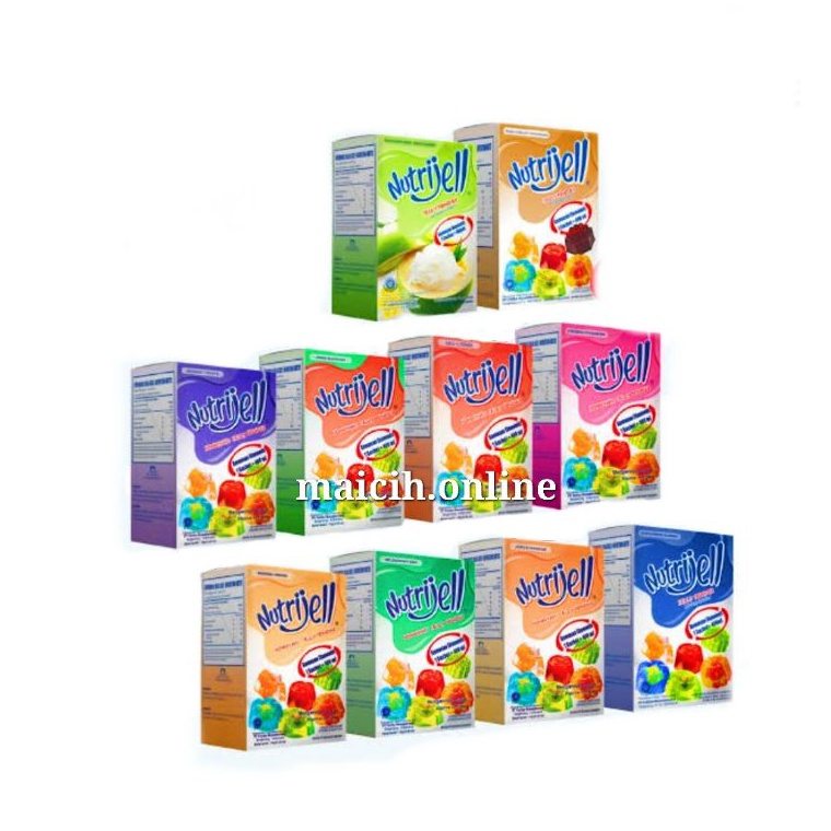 

[☞I62\] agar nutrijell per box (isi 12pcs) Flash Sale