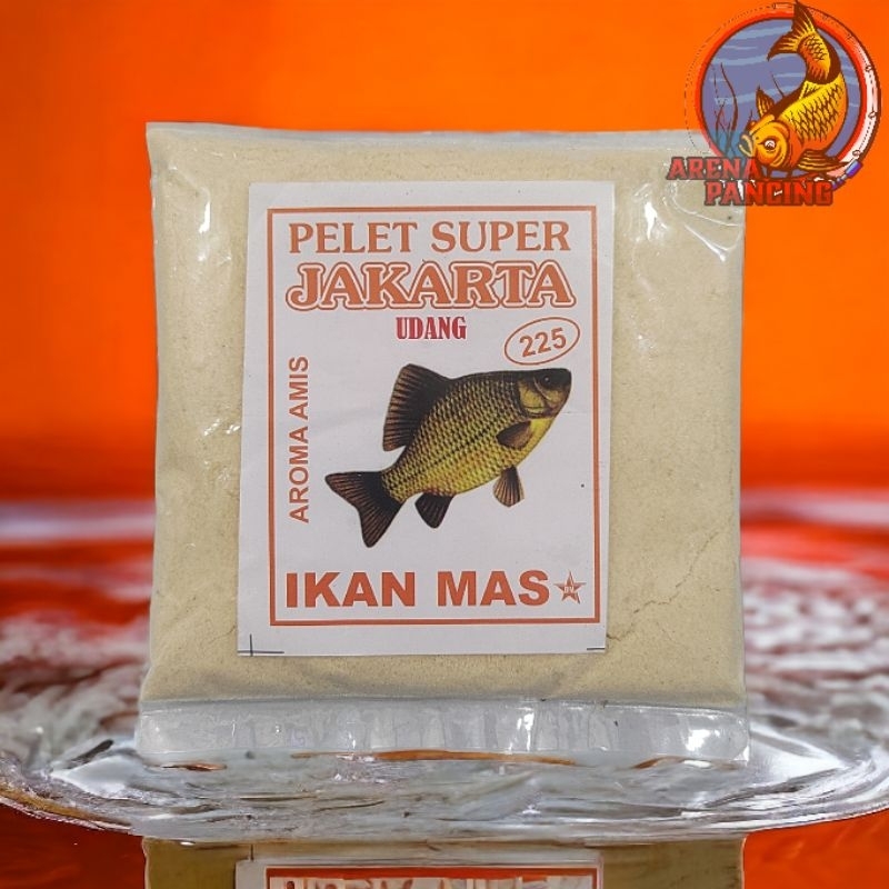 Umpan Pancing Pelet Super Jakarta Aroma Amis + Udang