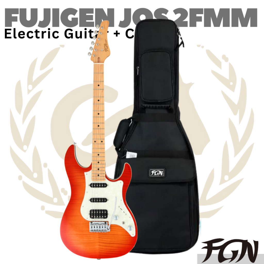 FUJIGEN FGN JOS2FMM Electric Guitar | JOS 2FMM Gitar Stratocaster