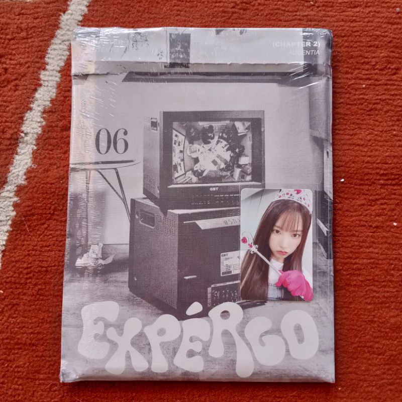 [READY STOCK] ALBUM NMIXX EXPERGO x POB Make Star Photocard (Kyujin, Jiwoo, Lily, Bae, Sulyoon, Haew