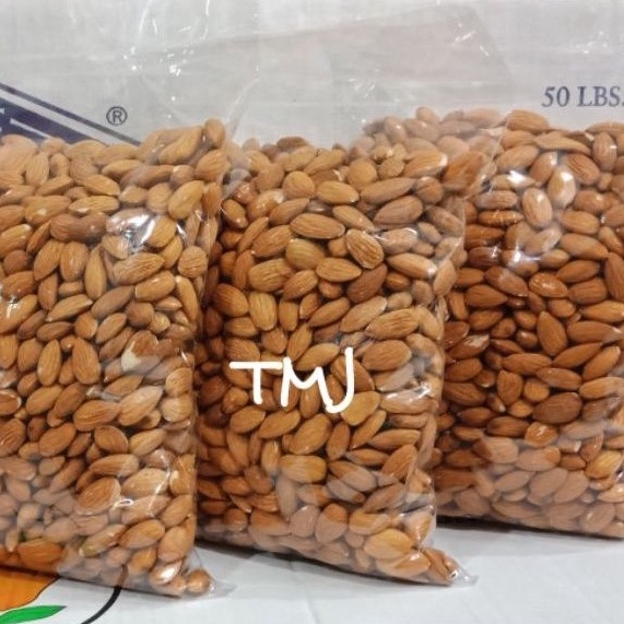 

[✎V63➢] KACANG ALMOND PANGGANG PREMIUM 500gr (ROASTED) Potongan