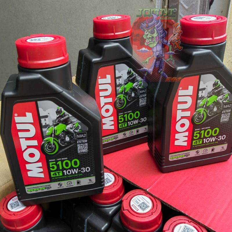 OLI MOTUL 5100 4T 10W30 1L OLI MESIN MOTUL CBR CRF CB150 MX KING R15 VIXION SATRIA FU SONIC VERZA NI