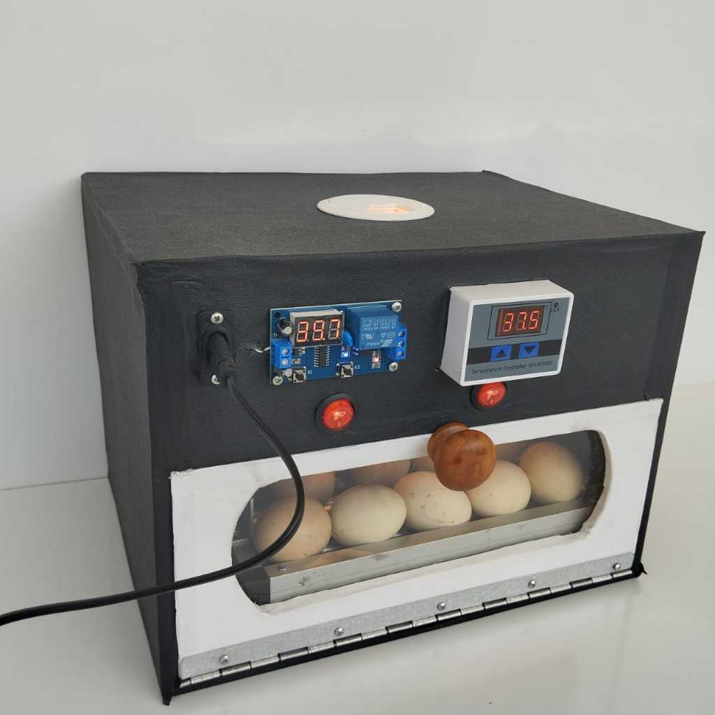 Mesin tetas / penetas telur full otomatis kap 16 telur untuk telor ayam ,bebek