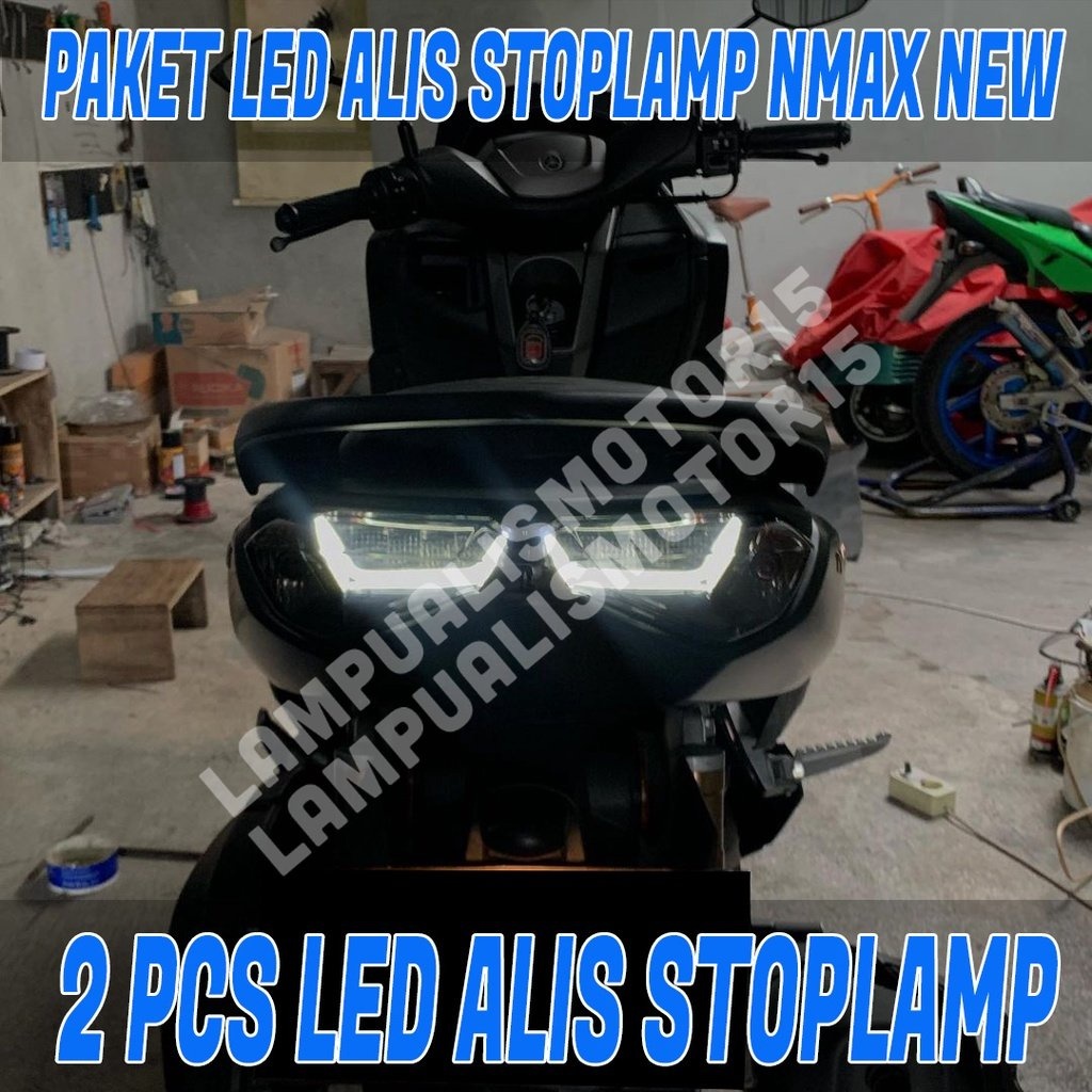 LAMPU ALIS STOPLAMP NMAX ALL NEW SATU PAKET LED ALIS BELAKANG NMAX NEW SEPASANG