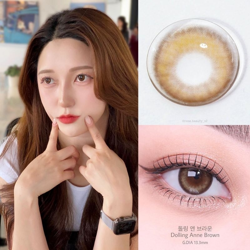 Softlens eyesm dollring anne brown - lensa mata