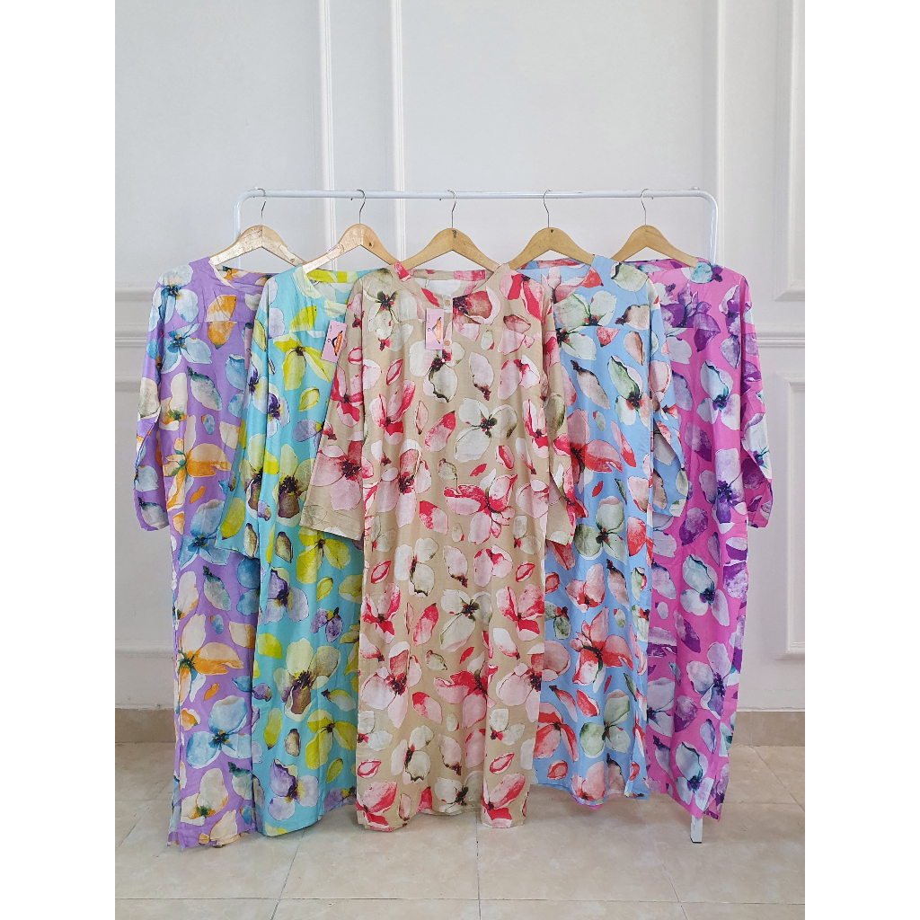 PAKET USAHA 3 PCS DASTER LENGAN PANJANG / HOMEDRESS