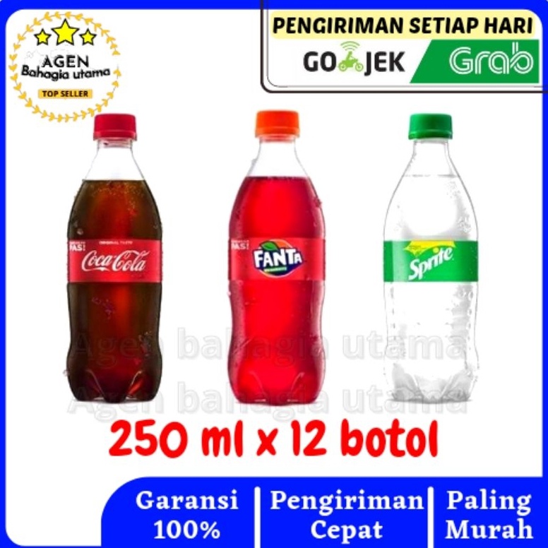 

Bests3ller Coca cola, Sprite, Fanta Mini 250 [60]