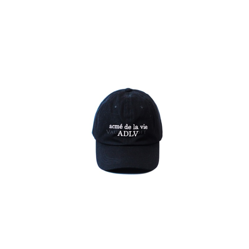 ADLV Cap Logo Black