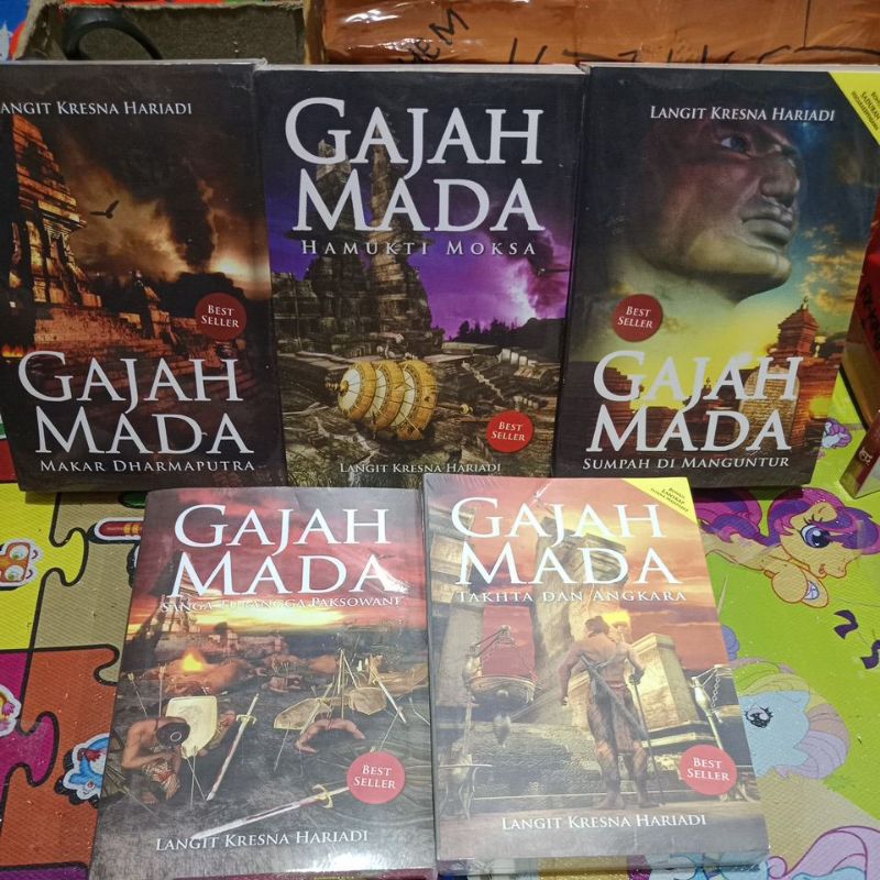paket gajah mada langit kresna hariadi 5 buku komplit