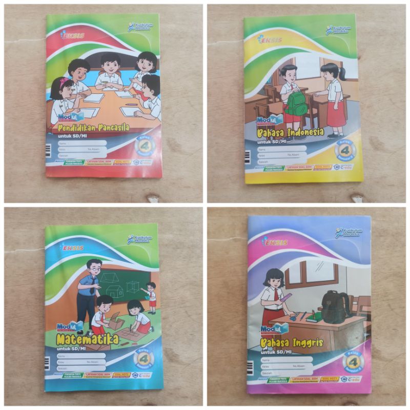 Buku Latihan Soal ( LKS ) EKSIS kelas 4 Semester  2 kurikulum merdeka