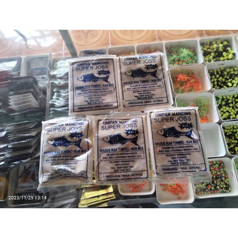 UMPAN PANCING PELET SUPER JOSS PELET TOMBRO IKAN MAS