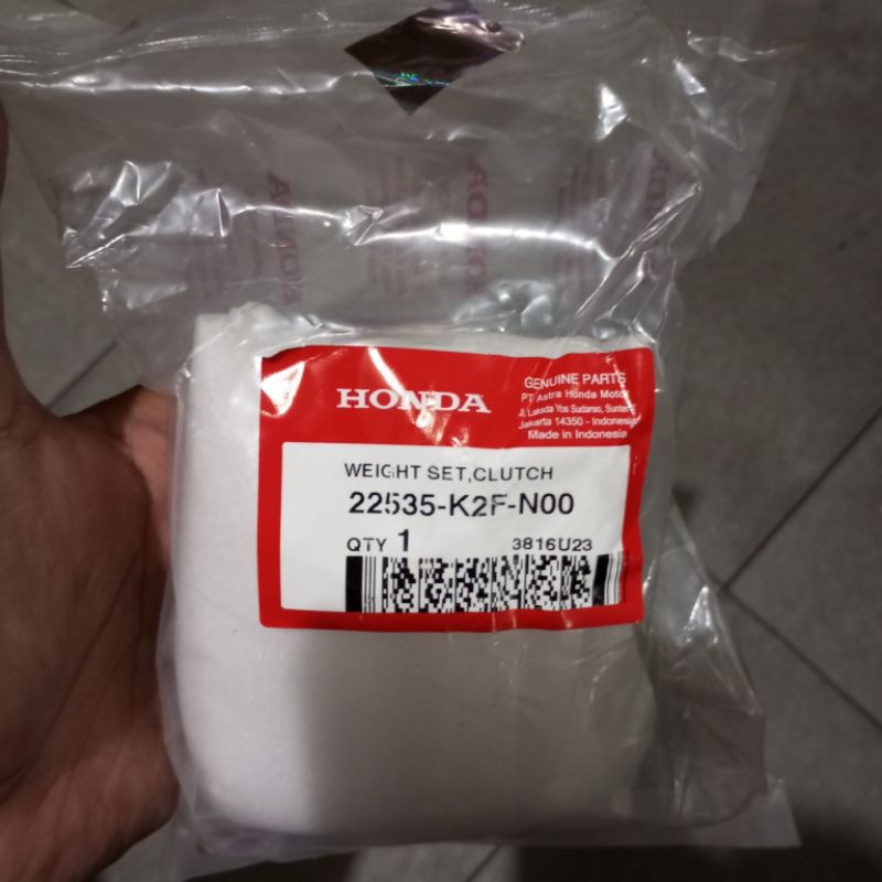 Kampas Kopling Ganda Kampas Ganda (Weight Set Clutch) – Honda Scoopy eSP K2F