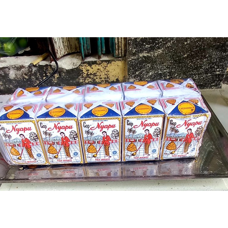 

91 teh nyapu tubruk 10pcs slop a9wfo